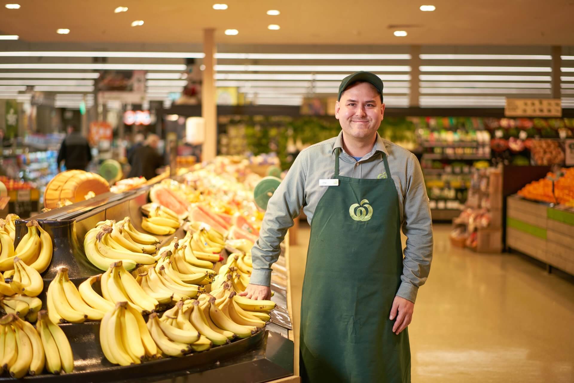 NDIS Participant Working in Woolworths